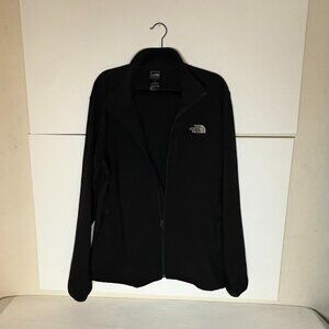 The North Face Full Zip Softshell Waterproof Black w/Pockets Jacket Men's Large